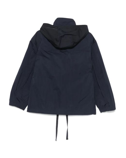 Thom Browne Blue Hooded Jacket for men