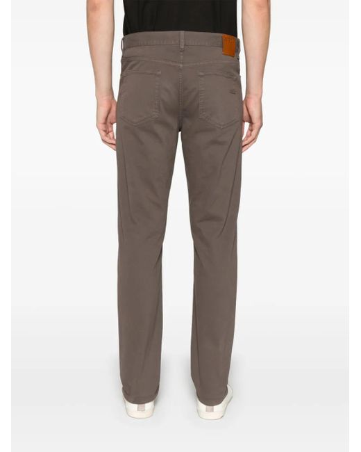 Zegna Gray City Chinos for men