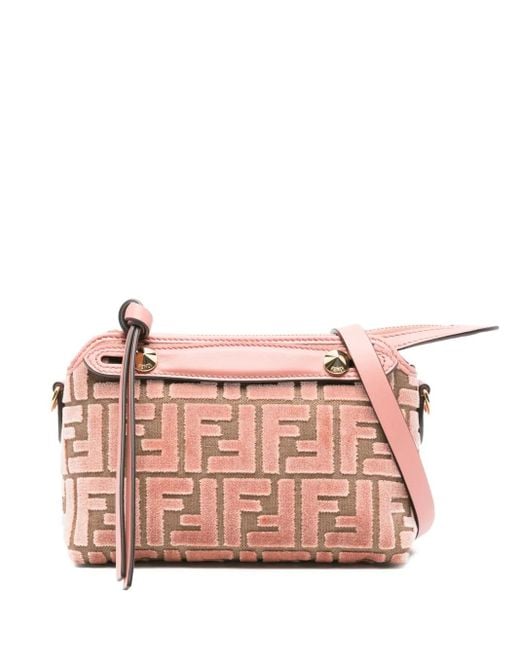 Fendi By The Way Soft Mini-Schoudertas in het Pink