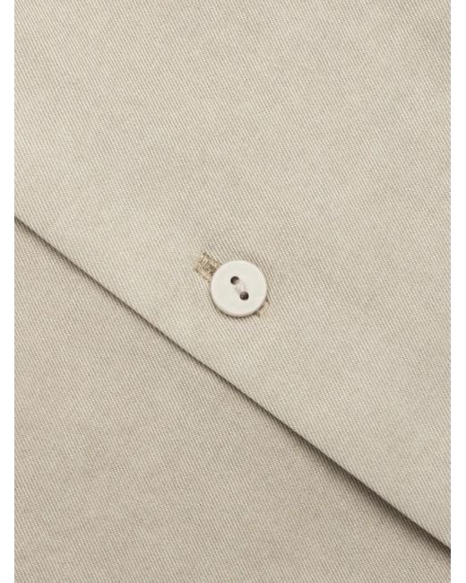 Represent Kurzärmeliges Hemd mit Logo-Stickerei in White für Herren
