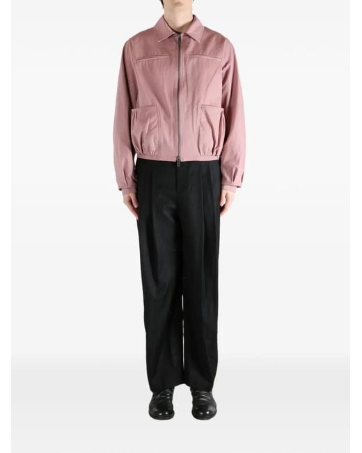 Adererror Pink Zip Pocket Jacket