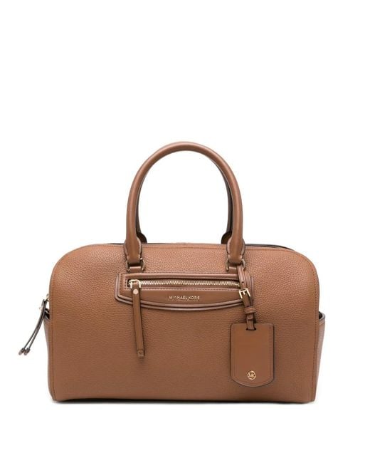 MICHAEL Michael Kors Brown Medium Jet Set Travel Tote Bag