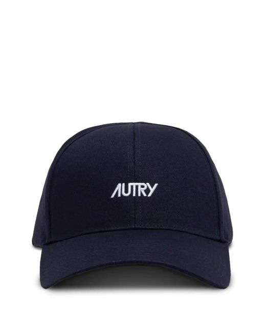 Autry ロゴ キャップ Blue