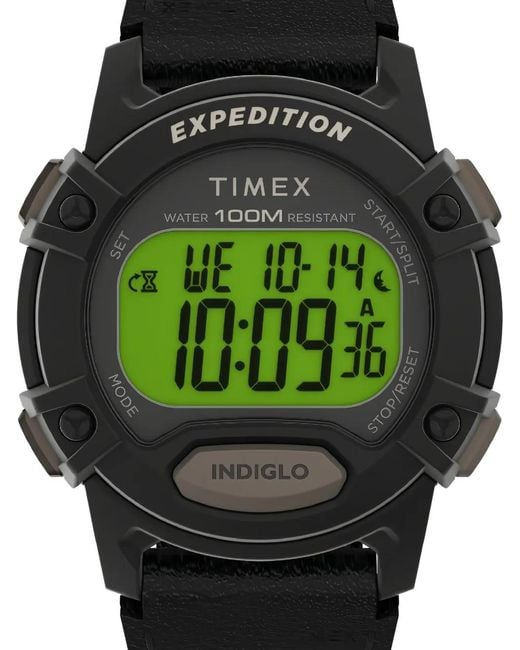 Timex Green Expedition 41Mm Digital Watch for men