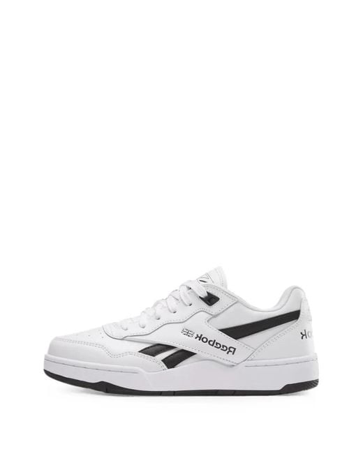 Reebok White Bb 4000 Ii Sneakers