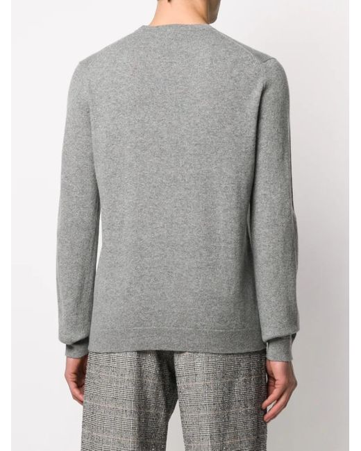 Pringle of Scotland Gray Relaxed-Fit Cashmere Jumper for men