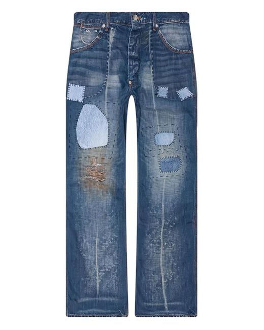 GALLERY DEPT. Distressed Jeans Blue