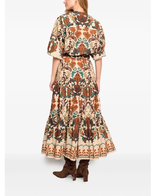 Cara Cara Metallic Melanie Midi Dress