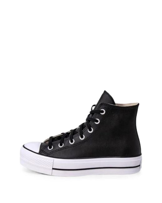 Converse Black Chuck Taylor All Star Platform Sneakers