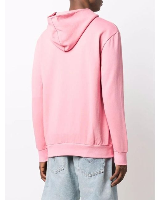 Sudadera con capucha y logo HIDE & JACK de color Pink