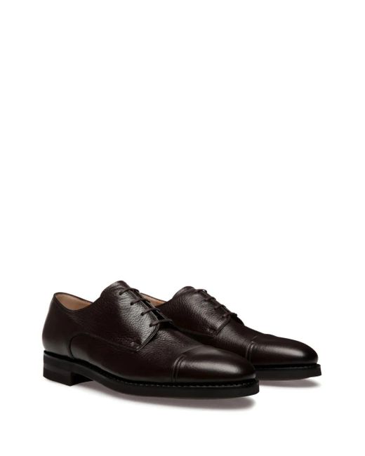 Bally Leather Derby Shoes in Brown for Men | Lyst display picture 1