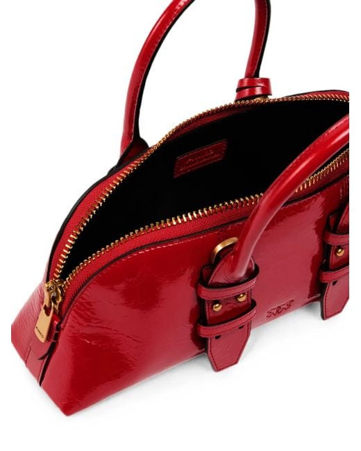 Pinko Red Escape Bag Horizontal Small Handbag