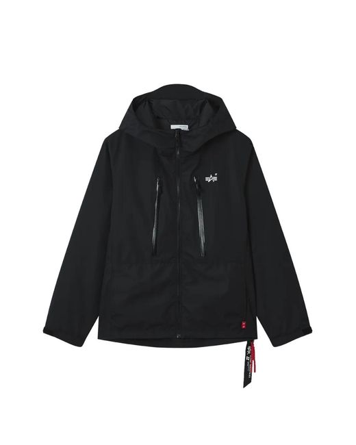 Izzue Black Hooded Zip Jacket for men