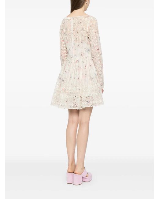 Zimmermann Halliday ミニドレス Natural