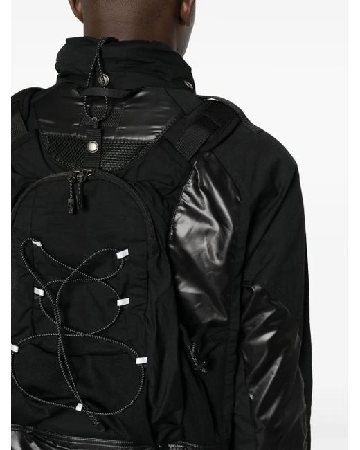 Junya Watanabe Black Back-pack Integrated Jacket for men