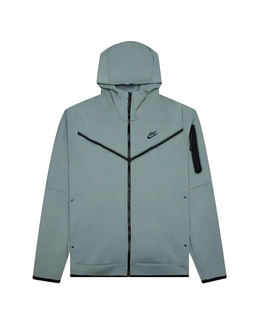 Nike Blue Full Zip Hooded Jacket for men