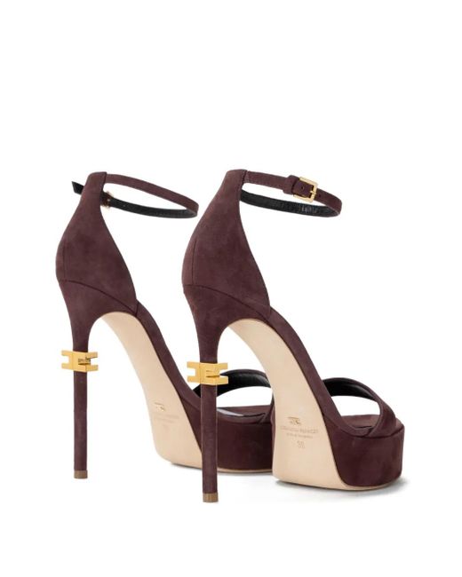 Elisabetta Franchi プラットフォーム サンダル Pink
