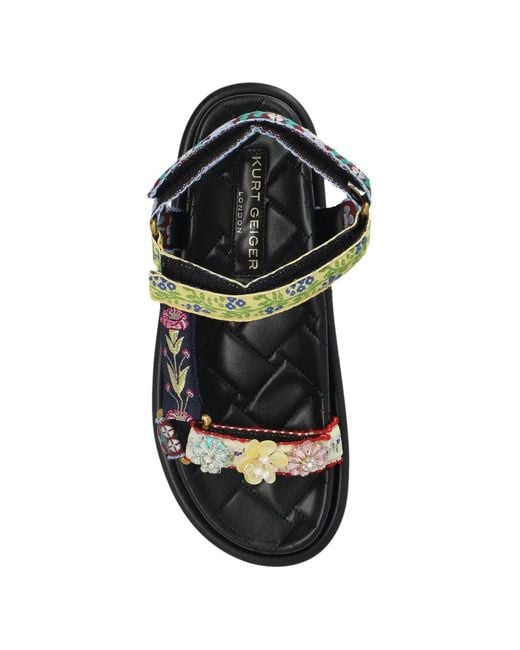 Kurt Geiger White Orson Sandals