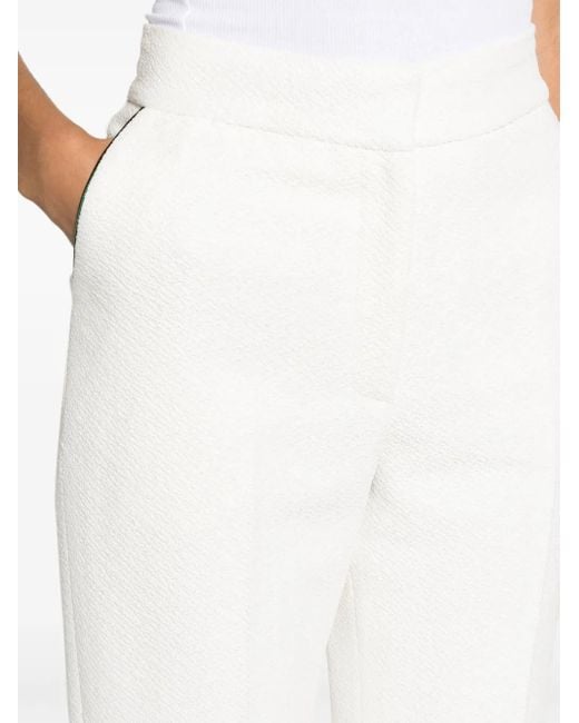 Casablanca Flared Broek in het White