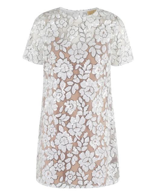 Abito Con Paillettes di MICHAEL Michael Kors in White