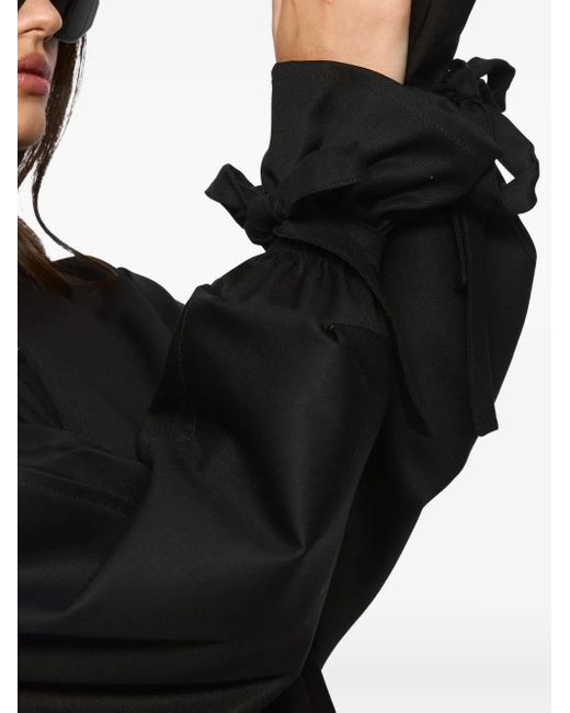 Hamza Black Swan Hoodie
