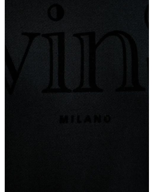 Twinset Black Logo-Print Sweatshirt