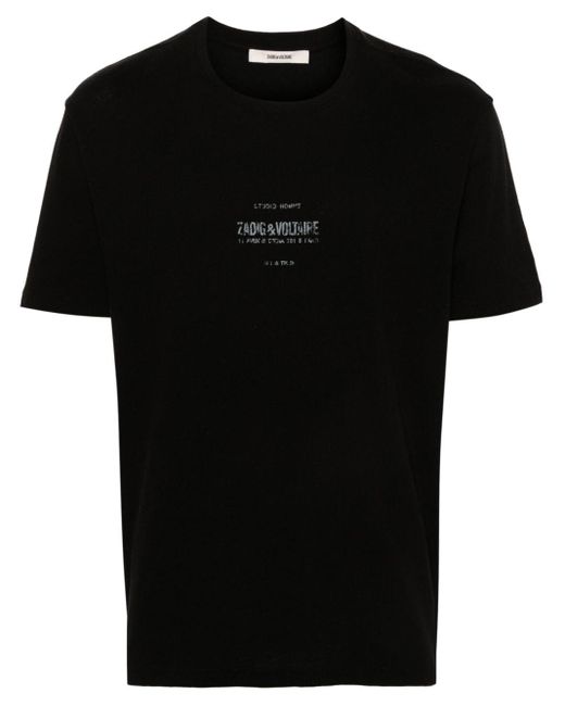 Camiseta Jetty Zadig & Voltaire de hombre de color Black