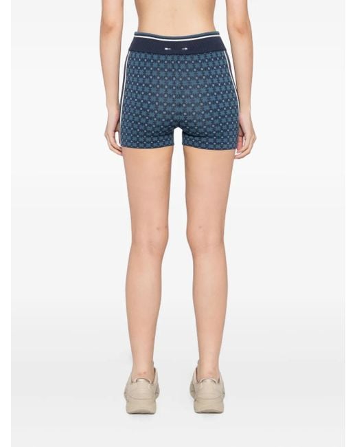 The Upside Blue Lumiere Shorts