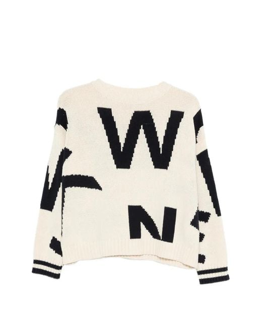 Weekend by Maxmara Black Long-Sleeve Crew-Neck Sweater