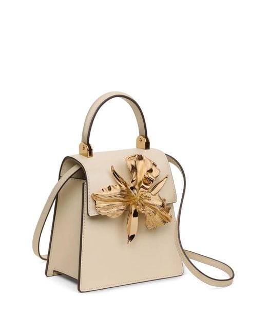 Cult Gaia Metallic Mini Emilia Tote Bag