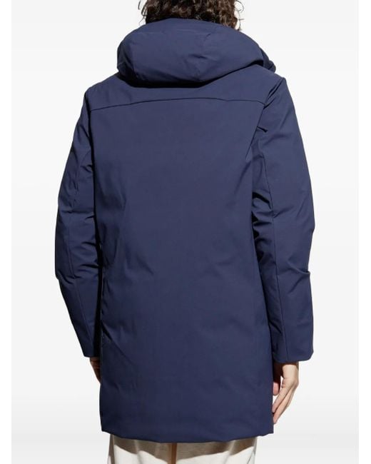 Parka Elon Con Cappuccio di Save The Duck in Blue da Uomo