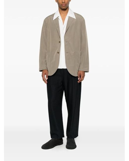 Goldwin Brown Blazer Relax Nylon 2B for men