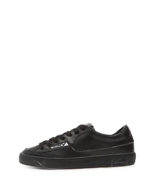 Autry Black Windscape Sv Low-Top Sneakers for men