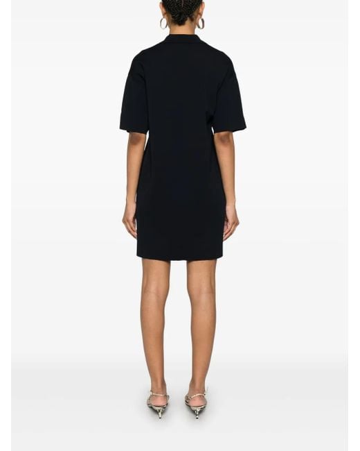 P.A.R.O.S.H. Black Roma T-Shirt Dress