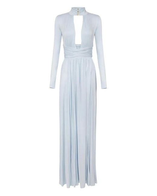 bhldn maya long sleeve twist satin mini dress ASTA RESORT - Maya Longsleeve Mini Dress main image 1