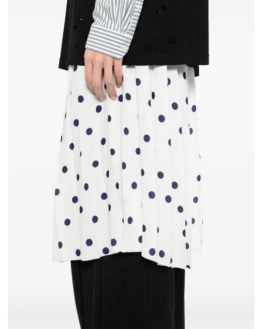 Egonlab Rok Met Stippen in het White