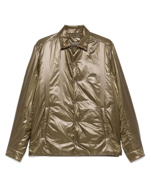 Herno Green Padded Jacket for men