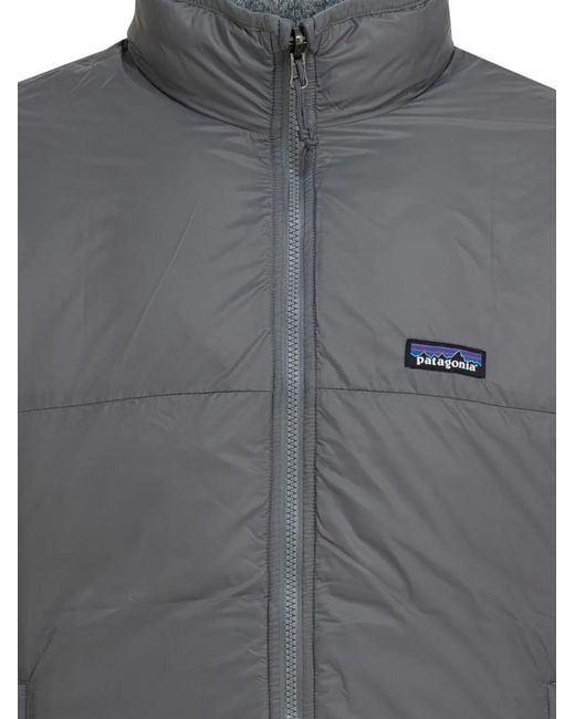 Patagonia Gray Zip-Fastening Padded Jacket for men