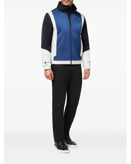 Billionaire Blue Veste Colour Block for men