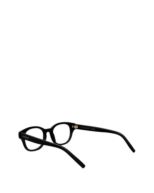 Givenchy Black Round-Frame Glasses for men
