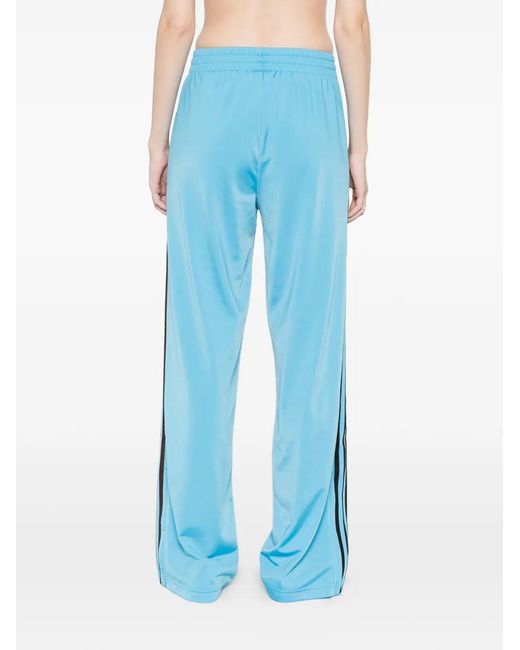 Adidas Blue Pantalon À Rayures