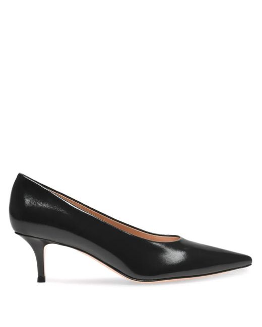 Gianvito Rossi Black 55Mm Robbie Pumps