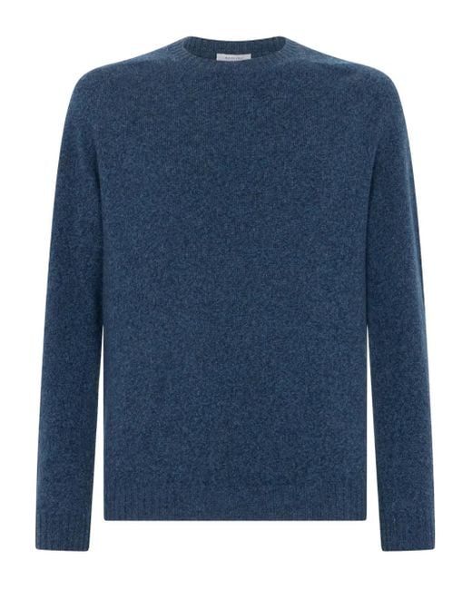 メンズ Boglioli クルーネック セーター Blue