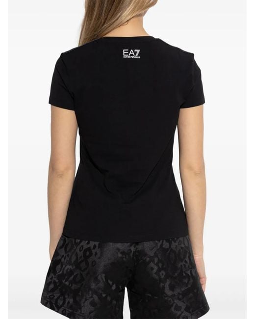 EA7 Logo Series Tシャツ Black