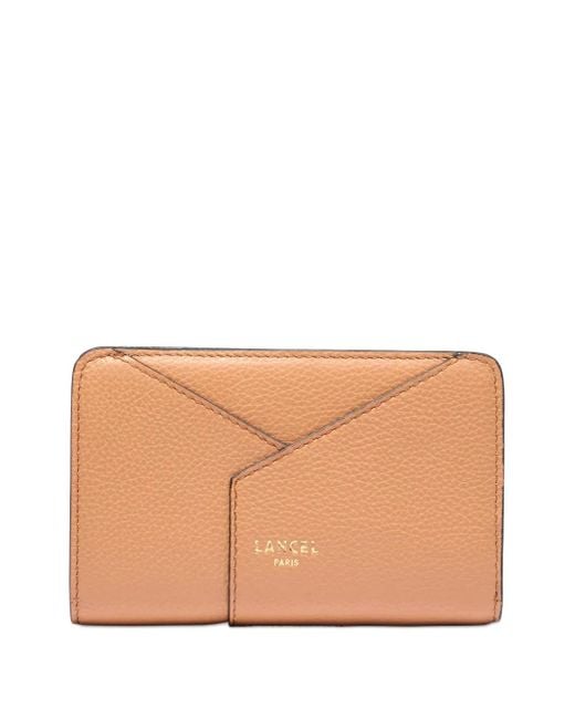 Lancel Natural Eckiges Enveloppe Portemonnaie
