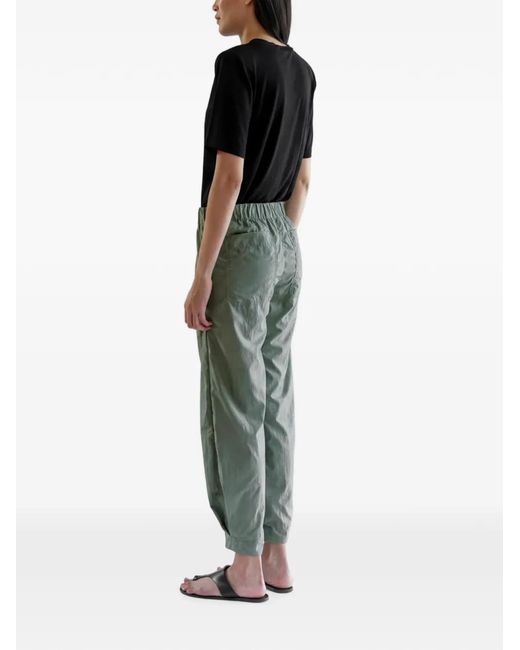 Minimum Green Naomi Elasticated-Waistband Trousers