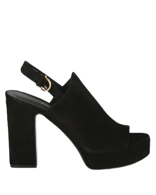 Ferragamo Black Ancona 2 Sandalen