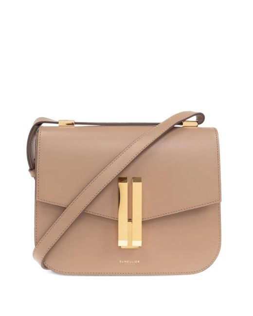 DeMellier London Vancouver フラップ ショルダーバッグ Natural