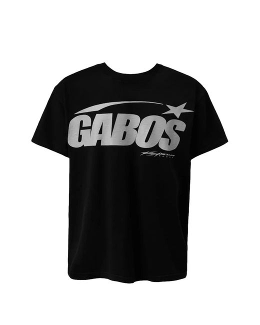 HELLSTAR Black G.A.B.O. Graphic-Print T-Shirt for men