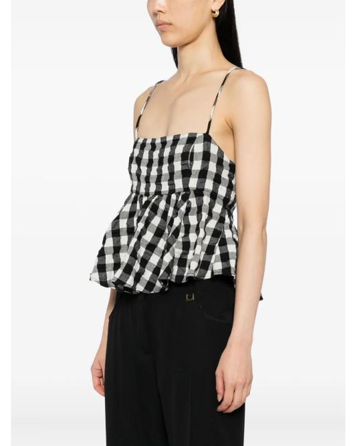 Free People Black Mia Blouse